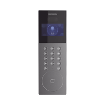 Videoportero IP Multiapartamento con Reconocimiento Facial Llamada a App HikConnectDS-KD9203-E6