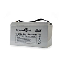 Batería GreenPoin en Gel 12V - 80 AMPERIOS