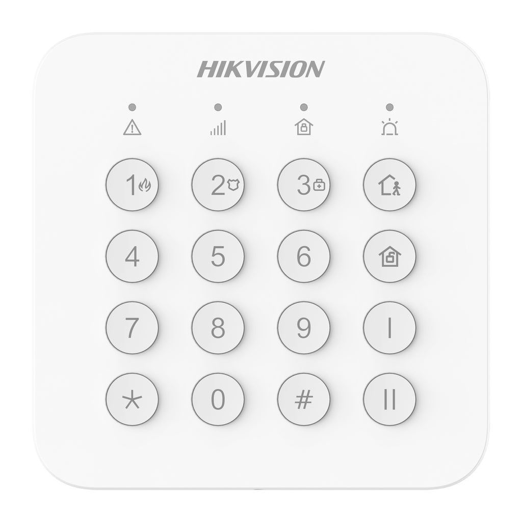 Teclado LED inalambrico Hikvision DS-PK201B-WB