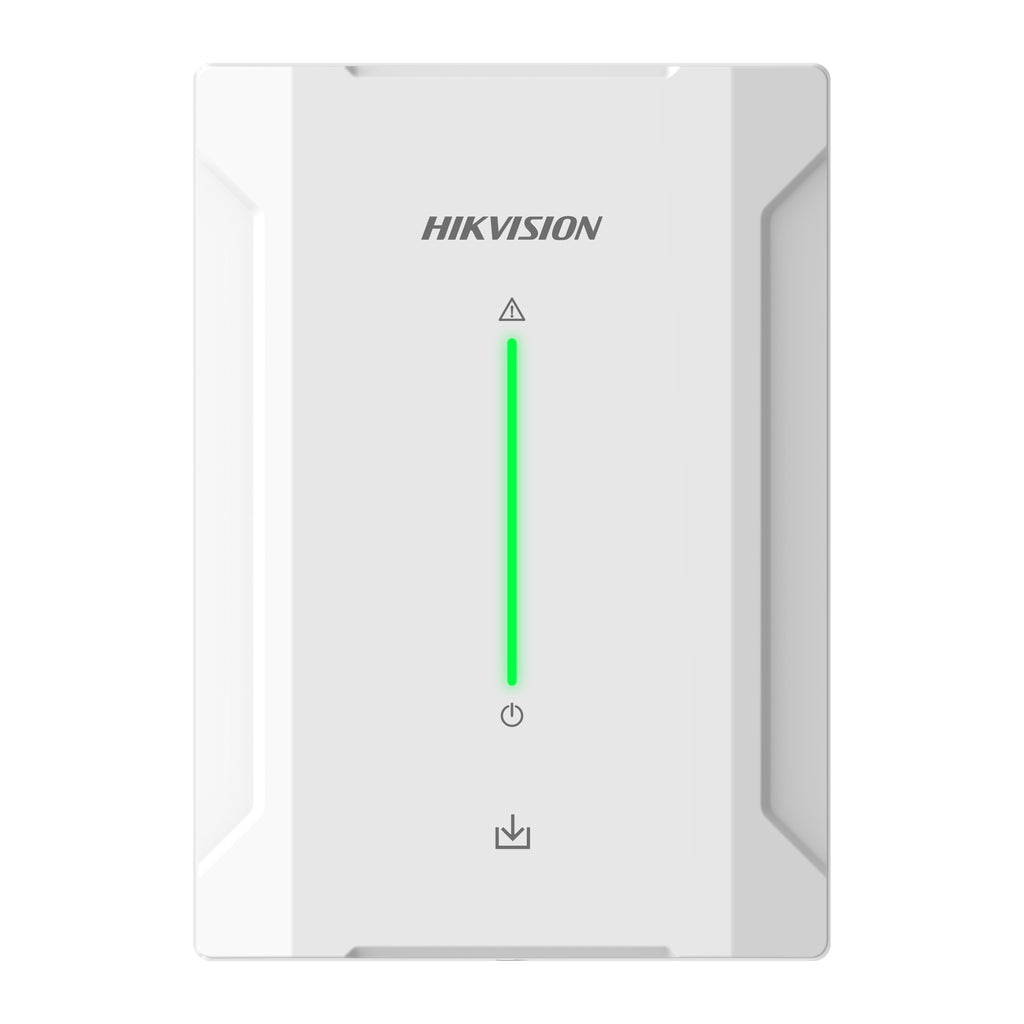 Expansor de entrada alámbrica Hikvision Alarma DS-PM1-I8O2-H