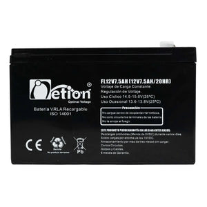 Batería 12V 7.5A NETION Kaiser (BAT-7.5AMP-12V-KAISER)