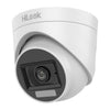 Cámara turret HiLook Turbo HD 2MP Dual Light audio THC-T127-LPS