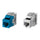 Jack Keystone Cat6 sin blindaje 180° sin herramientas Hikvision DS-1CK6U180N