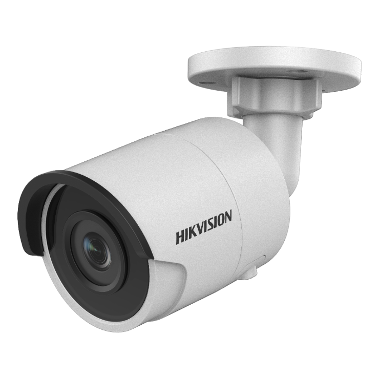 Cámara de red tipo bala fija WDR para exteriores de 4 MP DS-2CD2043G0-I