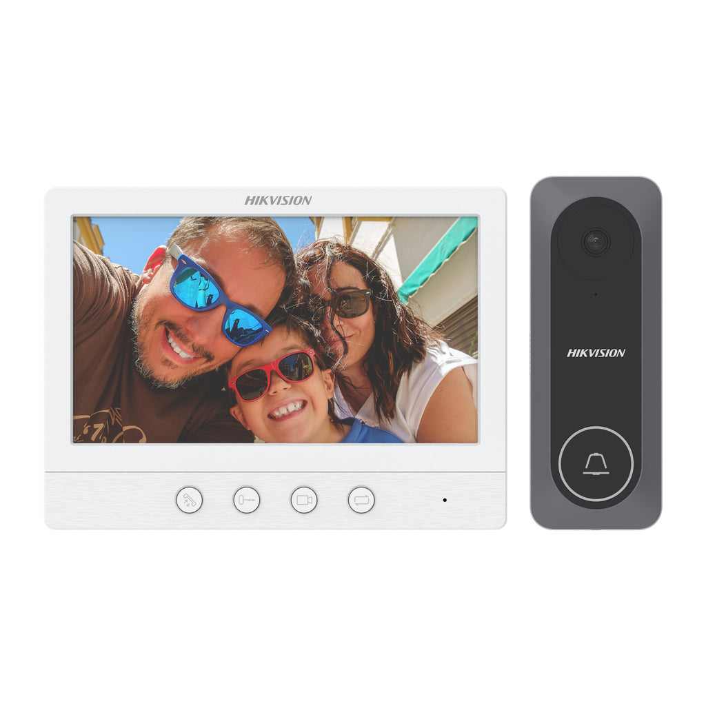 Kit de intercomunicador Hikvision Video HD 4-Wire DS-KIS212
