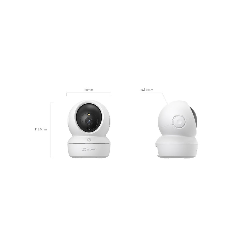 Camara hogar inteligente con paneo e inclinacion EZVIZ H6c Pro 1080p