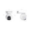 Cámara Wi-Fi con paneo e inclinación EZVIZ H8x 2K+ ColorFULL