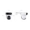 Cámara Wi-Fi doble lente EZVIZ H90 Dual 2K⁺ (2K⁺ & 2K⁺)