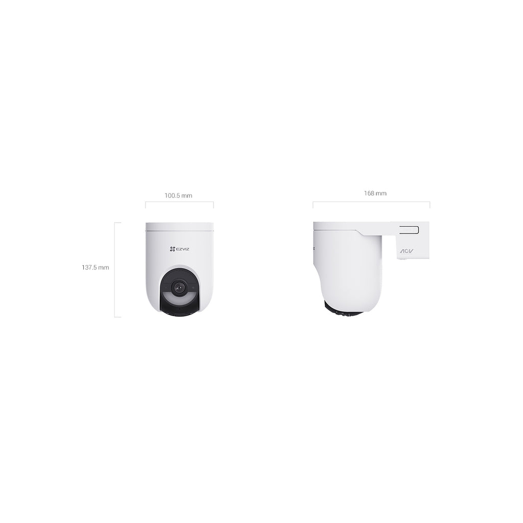 Cámara de batería EZVIZ HB8 Lite 4G 2K+ con 4G y Wi-Fi 6