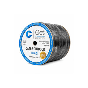 Cable UTP GET Cat 5E Exterior Cobre 23 AWG 305 m