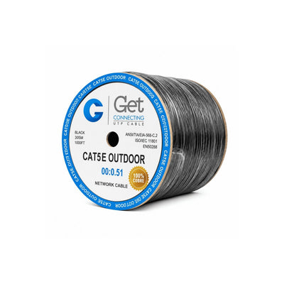 Cable UTP GET Cat 5E Exterior Cobre 23 AWG 305 m