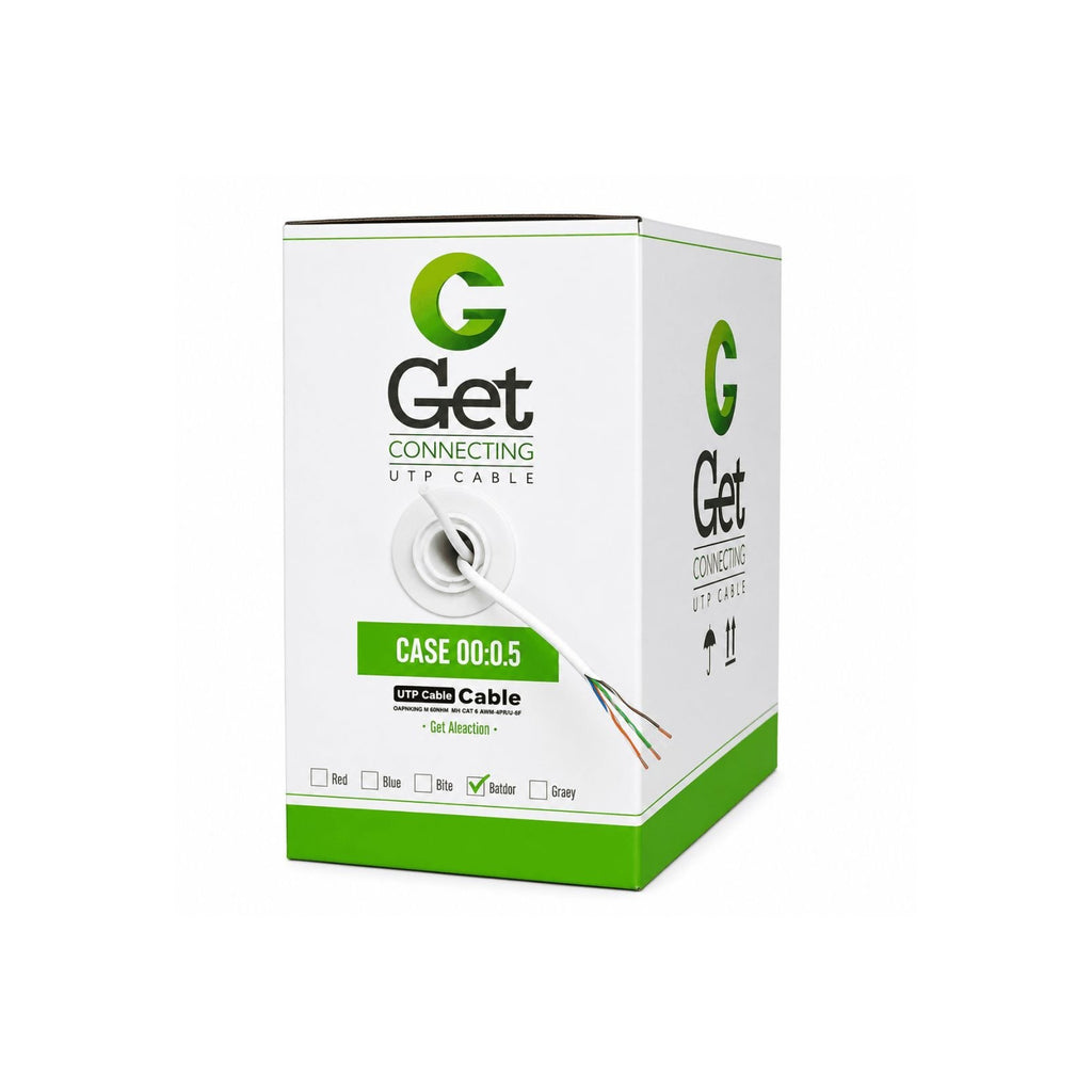 Cable UTP GET Cat 5E Interior CCA Carrete 305 Metros