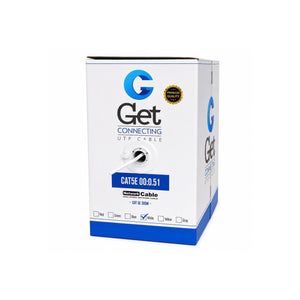 Cable UTP GET Cat 5E Interior Cobre 23 AWG 305 Metros