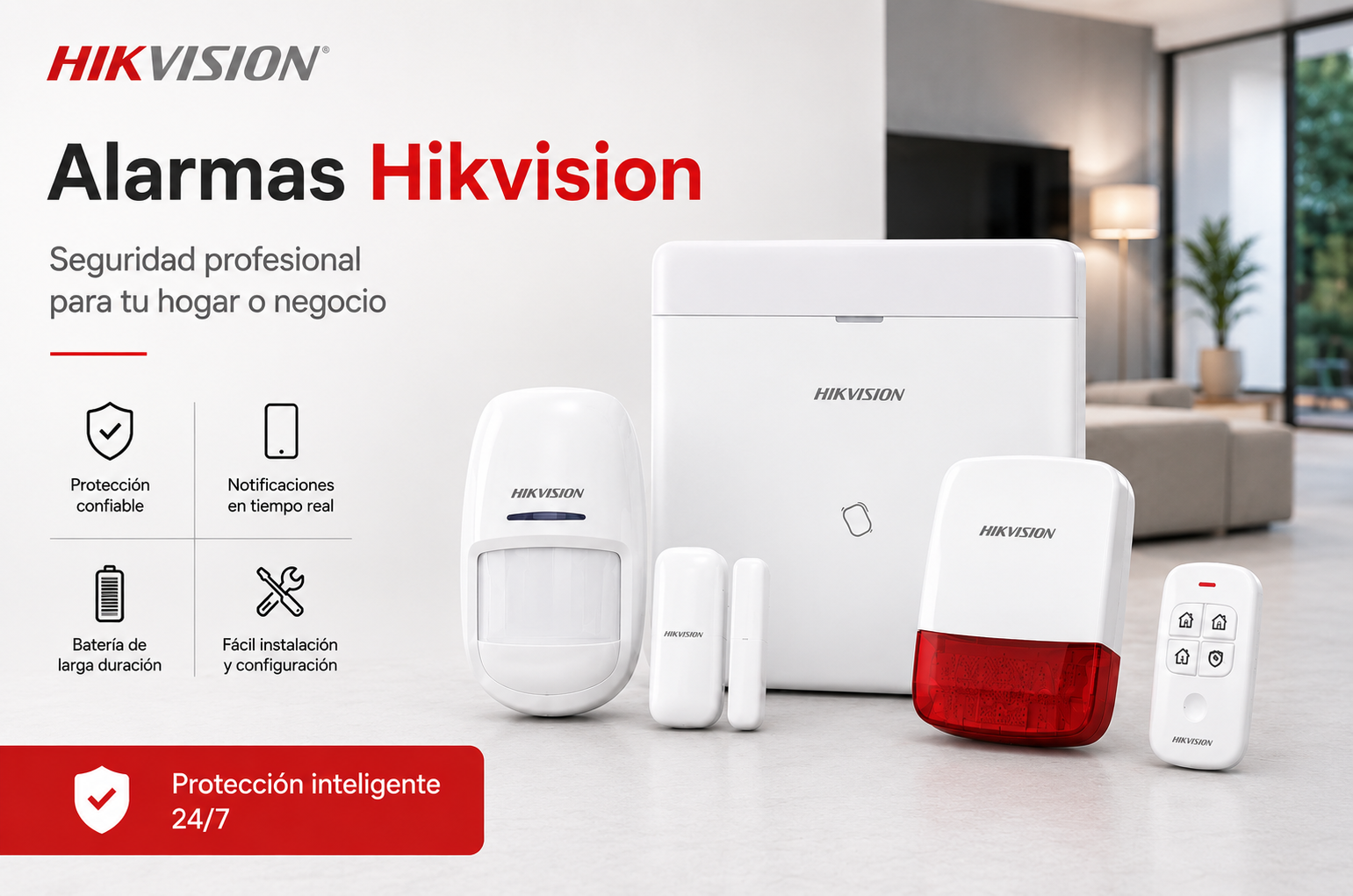 Tecnipunto Seguridad motores para puertas y conectividad