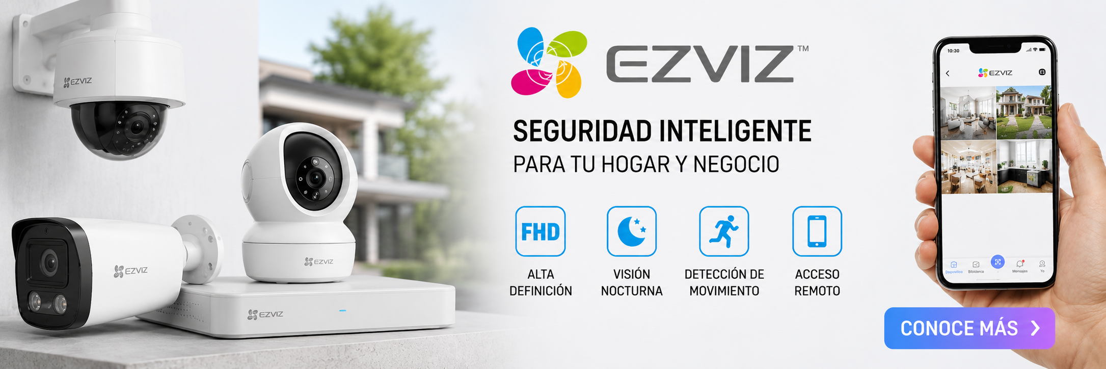 Tecnipunto Seguridad motores para puertas y conectividad