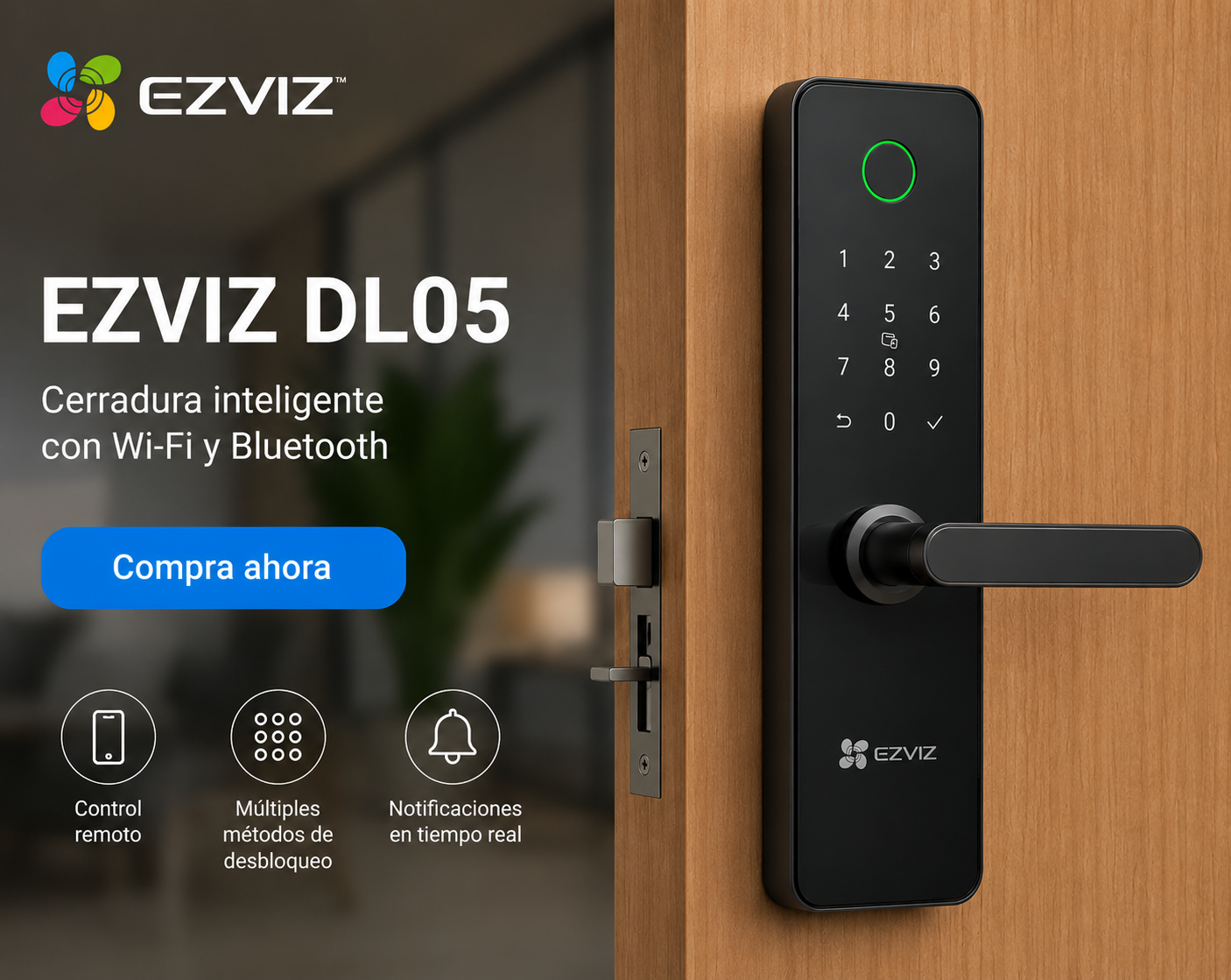 Tecnipunto Seguridad motores para puertas y conectividad