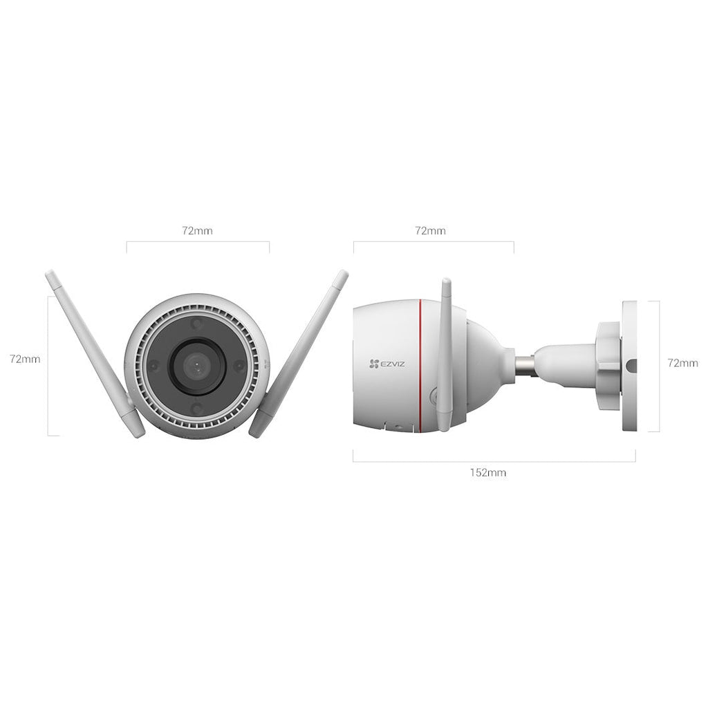 Cámara de seguridad para exteriores CS-C3TN-A0-1H3WKFL(2.8mm) C3TN (3MP)