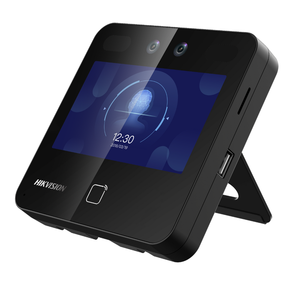 Terminal WiFi/Touch de Reconocimiento Facial Ultra Rápido para ASISTENCIA y Control de ACCESO DS-K1T343MWX