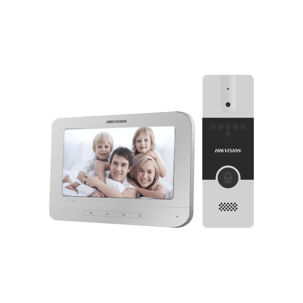 Kit Analógico Video Portero LCD 7″ DS-KIS202T