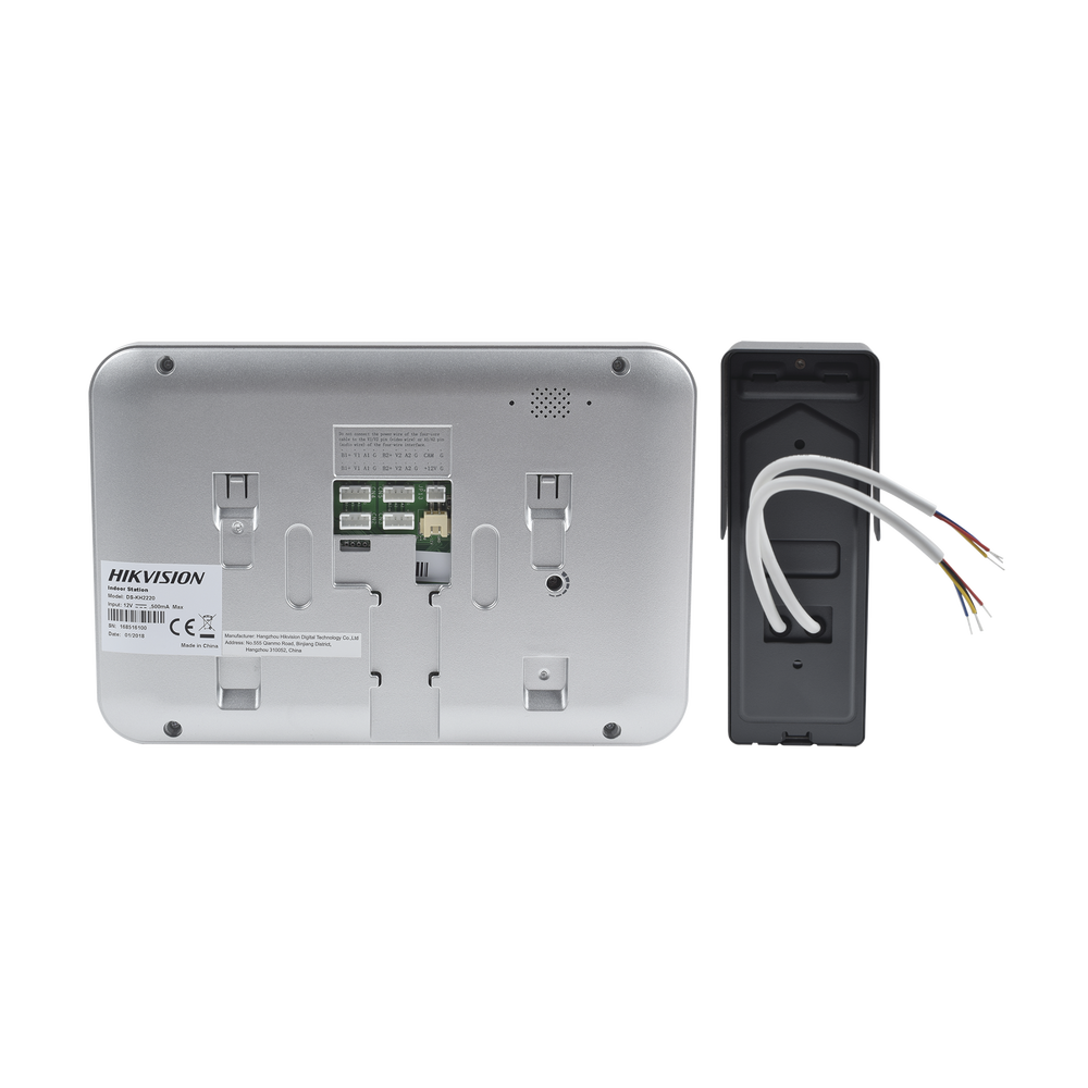 Kit de Videoportero Analógico con Pantalla LCD a Color de 7" DS-KIS203T